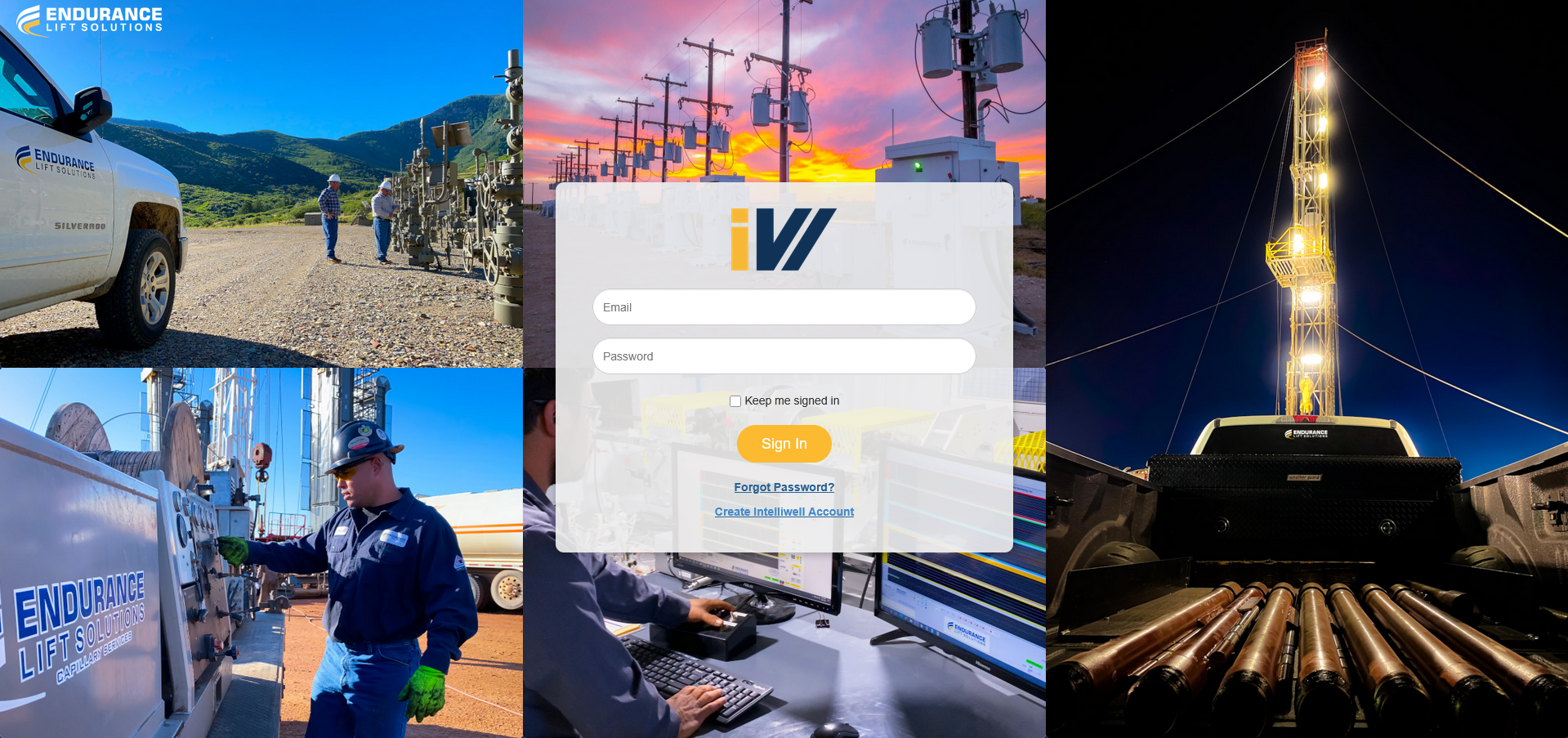 After: Modernized Login Interface