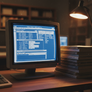 visual foxpro legacy business software interface